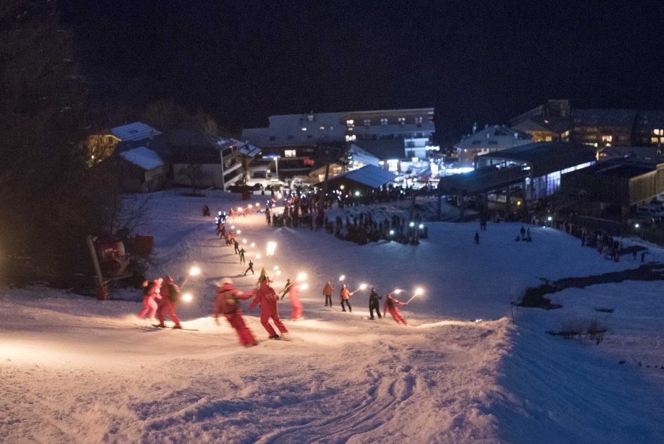 © Torchlight descent - Yvan Tisseyre / OT Vallée d'Aulps
