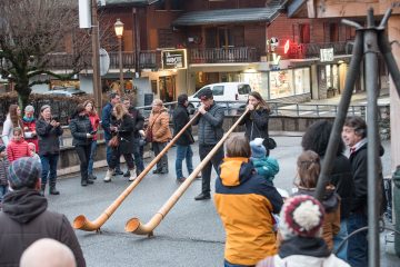 © Santa Claus in Montriond - Yvan Tisseyre / OT Vallée d'Aulps