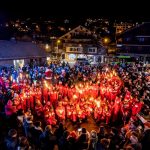© Father Christmas arrives in Châtel ! - L. Meyer Châtel