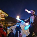 © The elf and the Christmas fairy on the road ! - Châtel Tourisme