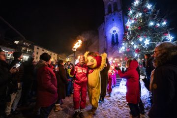 © New year's eve fire works!_Châtel - L. Meyer - Val Média