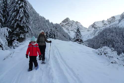 Snowshoe nature walk