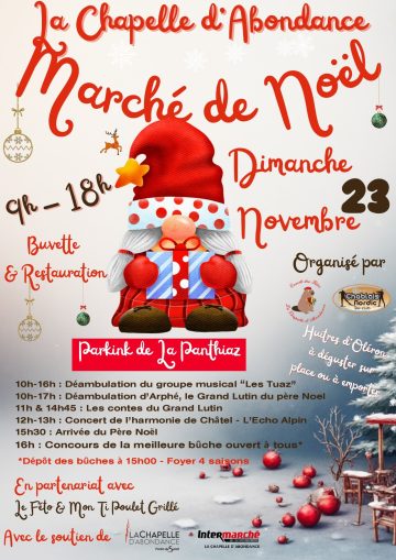 © Christmas market_La Chapelle-d'Abondance - Mairie de La Chapelle d'Abondance