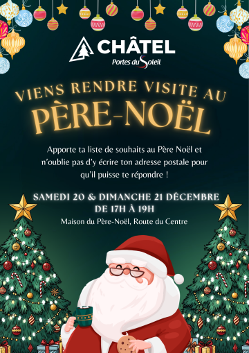 © Come and visit Father Christmas_Châtel - Châtel Tourisme