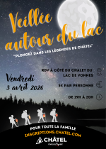 An evening walk around the lake