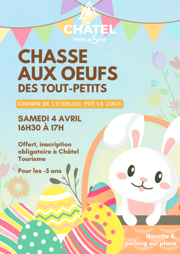 © Egg hunt for toddlers (under 5's)_Châtel - Châtel tourisme