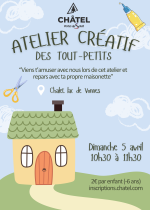 Creative workshop for toddlers (under 6)