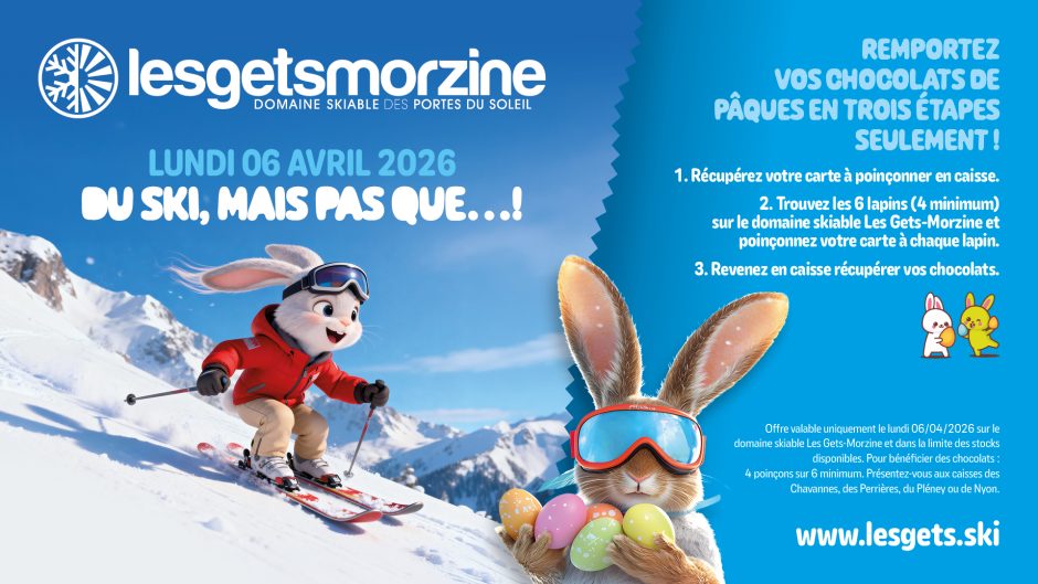 © Easter is coming to the slopes!_Les Gets - SOLEGETS